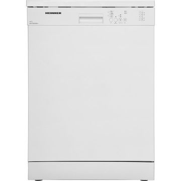 HEINNER Masina de spalat vase Heinner HDW-FS6006WE++, 12 Seturi, 6 programe, Clasa E, Half load, Aquastop, 60 cm, Alb