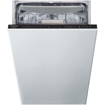 HOTPOINT Masina de spalat vase incorporabila Hotpoint HSIP4O21WFE, 10 seturi, 10 programe, Clasa E, Motor Inverter, Touch control, 45 cm