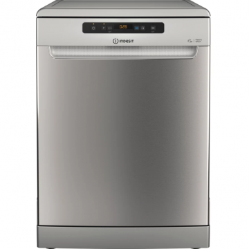 INDESIT Masina de spalat vase Indesit D2F HD624 AS , independenta, clasa E, latime 60 cm, 14 seturi, 9 programe, Argintiu
