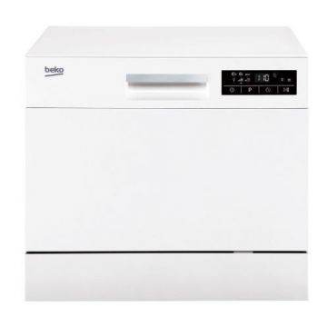 Masina de spalat vase Beko DTC36610W, 6 seturi, 6 programe (Alb)