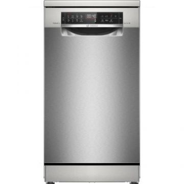 Masina de spalat vase Bosch SPS6ZMI29E, 10 seturi, 8 programe, Home Connect, Silence Plus, Clasa C, 45 cm (Inox)
