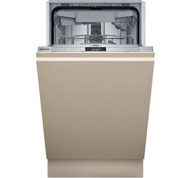 Masina de spalat vase complet incorporabila NEFF, S875EMX05E, N 50, Clasa C, 45 cm, VarioHinge, InfoLight, Open Dry, Chef 70°C, Home Connect (Bej)