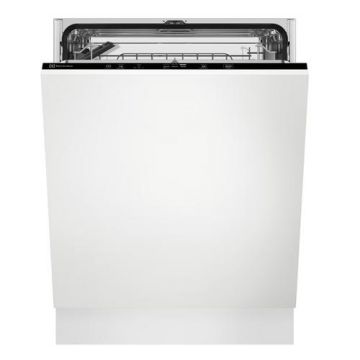 Masina de spalat vase incorporabila Electrolux EEA27200L, 13 seturi, 6 programe, 60 cm, Clasa E (Alb)