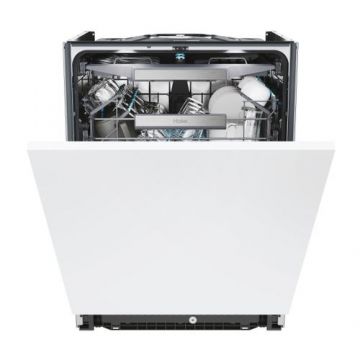 Masina de spalat vase incorporabila HAIER XS 4A4M4PB, 14 seturi, 10 programe, 60 cm, Clasa A, Inverter, Wi-Fi (Alb)