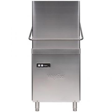 Masina de spalat vase profesionala WHIRLPOOL ECM 532 U, 20 l, Control mecanic, 2 18 cosuri de vase, 1 cos, 2 suporturi tacamuri (Argintiu)