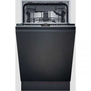 SIEMENS Masina de spalat vase complet incorporabila Siemens SR63HX74ME, 45 cm, 10 seturi, 6 programe, Argintiu