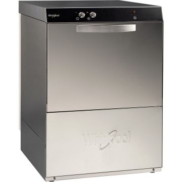 Whirlpool Masina de spalat vase semi-profesionala Whirlpool Eco Line EDM 5 U, 16 seturi, 4 programe, Panou de control mecanic, Argintiu
