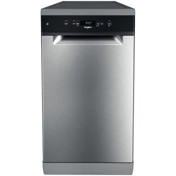 Whirlpool Masina de spalat vase Whirlpool WSFC 3M27 X, 10 seturi, 6 programe, Clasa E, 45 cm, Inox
